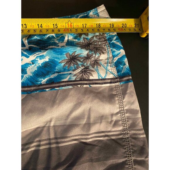 O'Neill Board Shorts Mens 36 9" Tropical Floral Colorblock Beach Swim Trunks - Picture 4 of 6